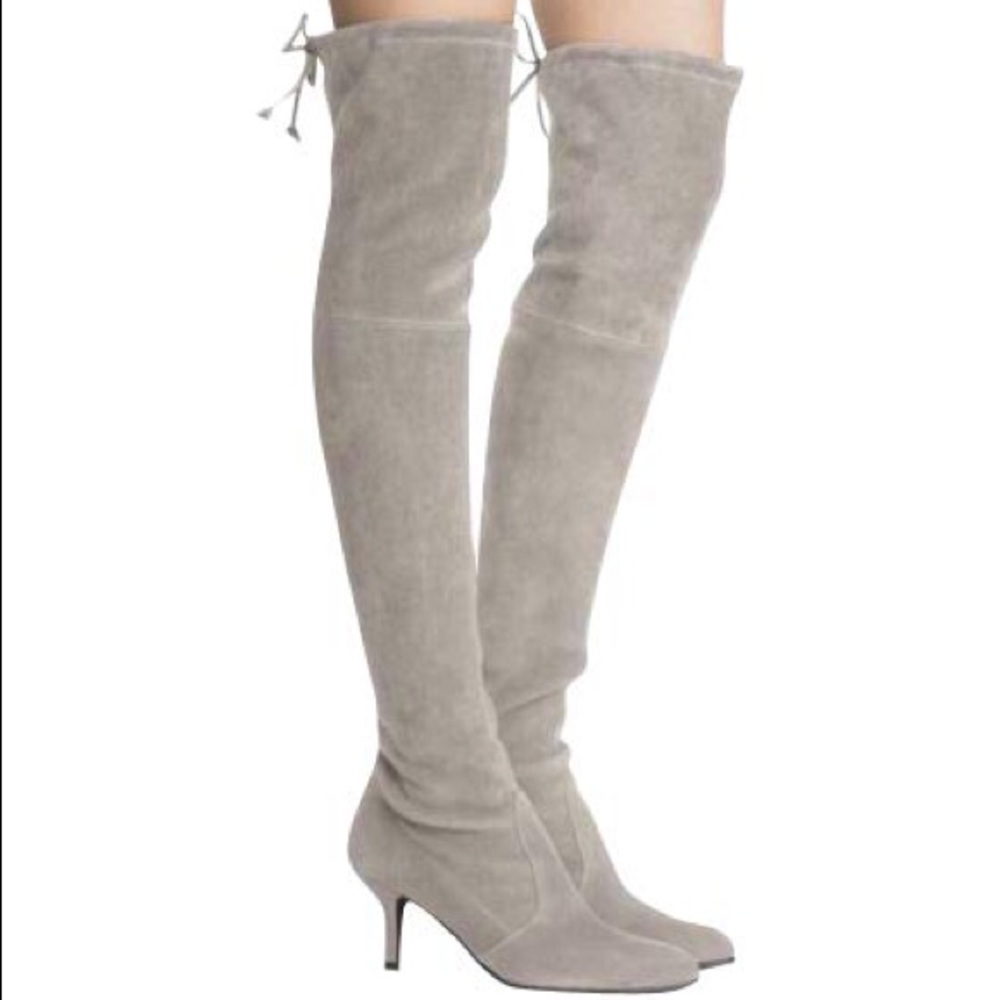 NWT STUART WEITZMAN Tiemodel Suede OTK TOPO Boots